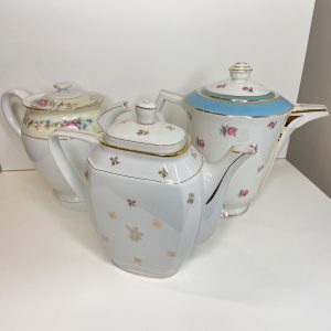 Théières et pots décoratifs grands Romance